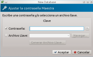 Nueva base de datos