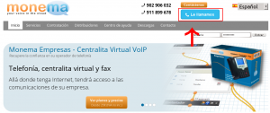 Ejemplo de Click2Call en la la web