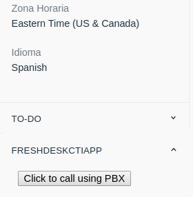 Freshdesk click2call